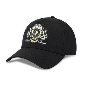 Wembley Motor King Embroidered Hat Men Black Snapback Racing Cap Cotton